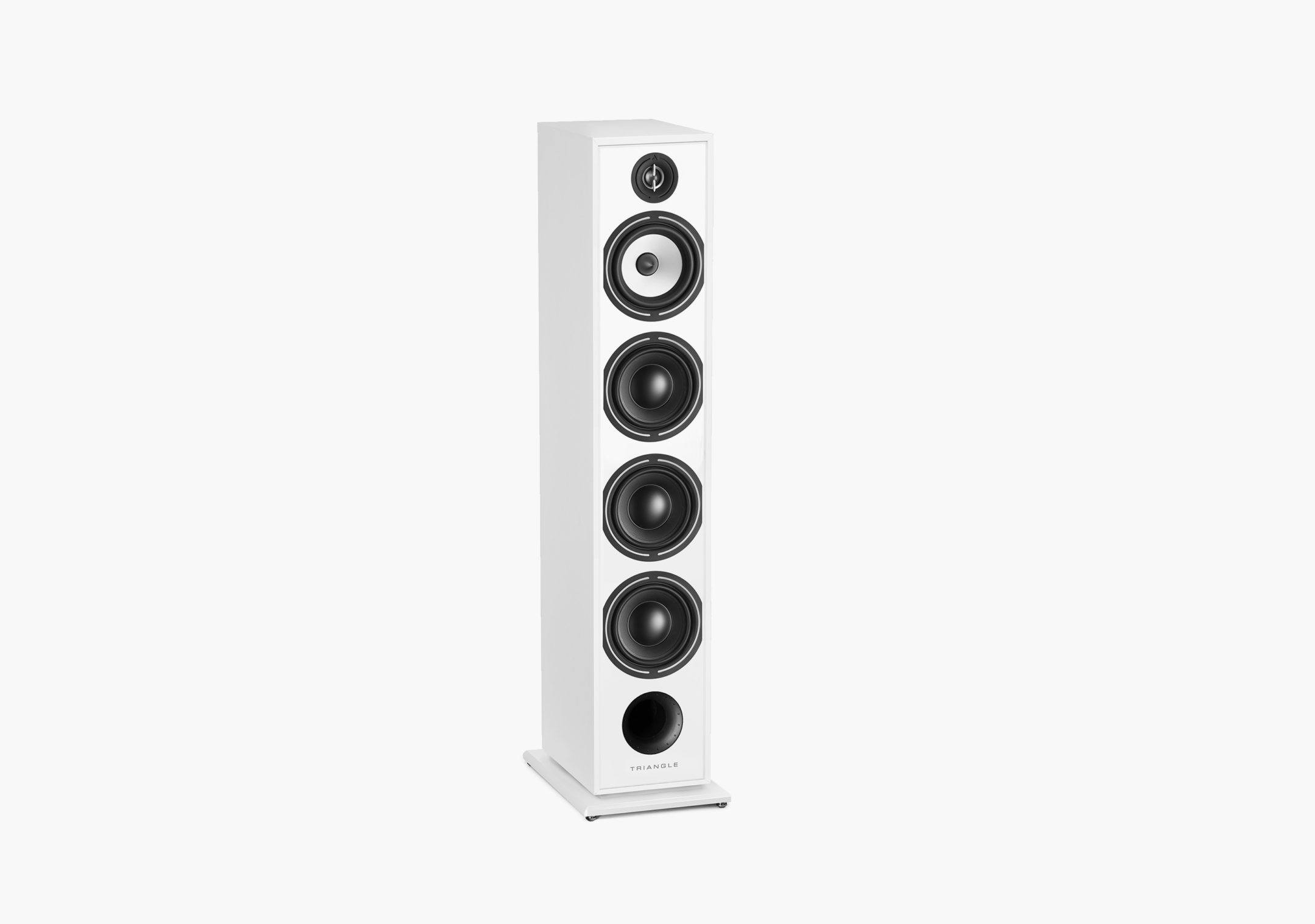 Triangle Borea BR09 Hi-Fi Floor Standing Single Speaker (White) 並行輸入品 